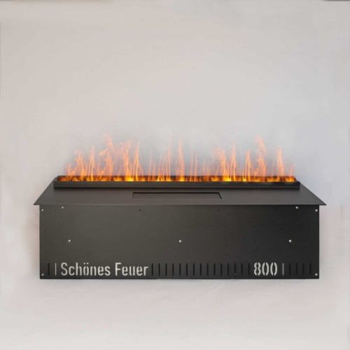 Электроочаг Schönes Feuer 3D FireLine 800 Pro со стальной крышкой в Оренбурге