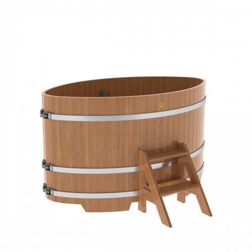 Купель овальная из дуба BentWood 1,02х1,68