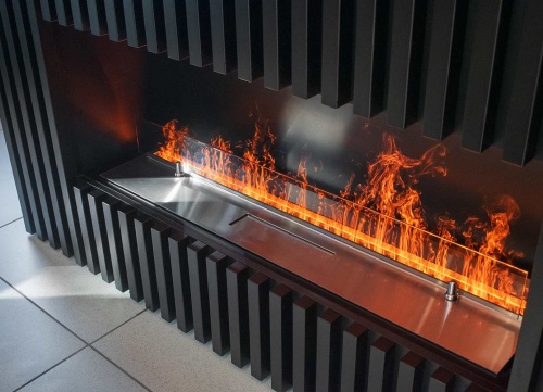 Электроочаг Schönes Feuer 3D FireLine 600 со стальной крышкой в Оренбурге