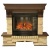 Каминокомплект InterFlame Экстер Rock Beige/Black (темный дуб)+Panoramic 25 в Оренбурге