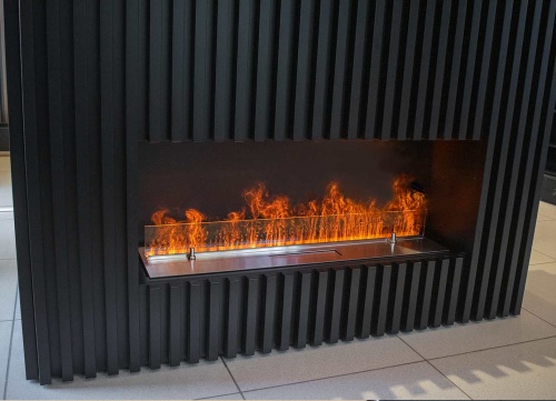 Электроочаг Schönes Feuer 3D FireLine 1000 со стальной крышкой в Оренбурге