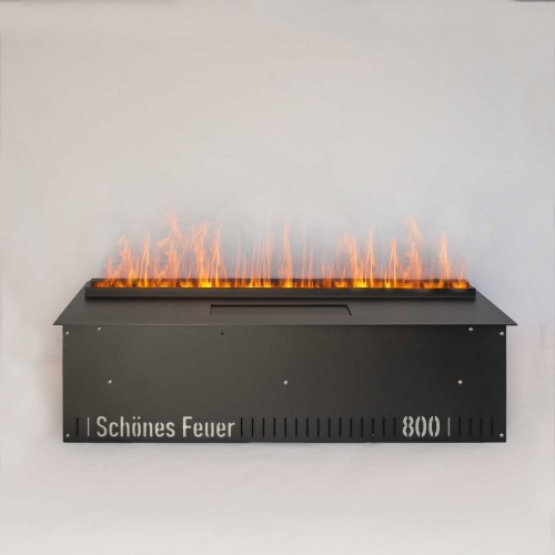 Электроочаг Schönes Feuer 3D FireLine 800 со стальной крышкой в Оренбурге