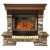 Каминокомплект InterFlame Экстер Rock Beige/Black (темный дуб)+Panoramic 25 в Оренбурге